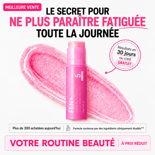 Baume repulpant et réparateur au collagène